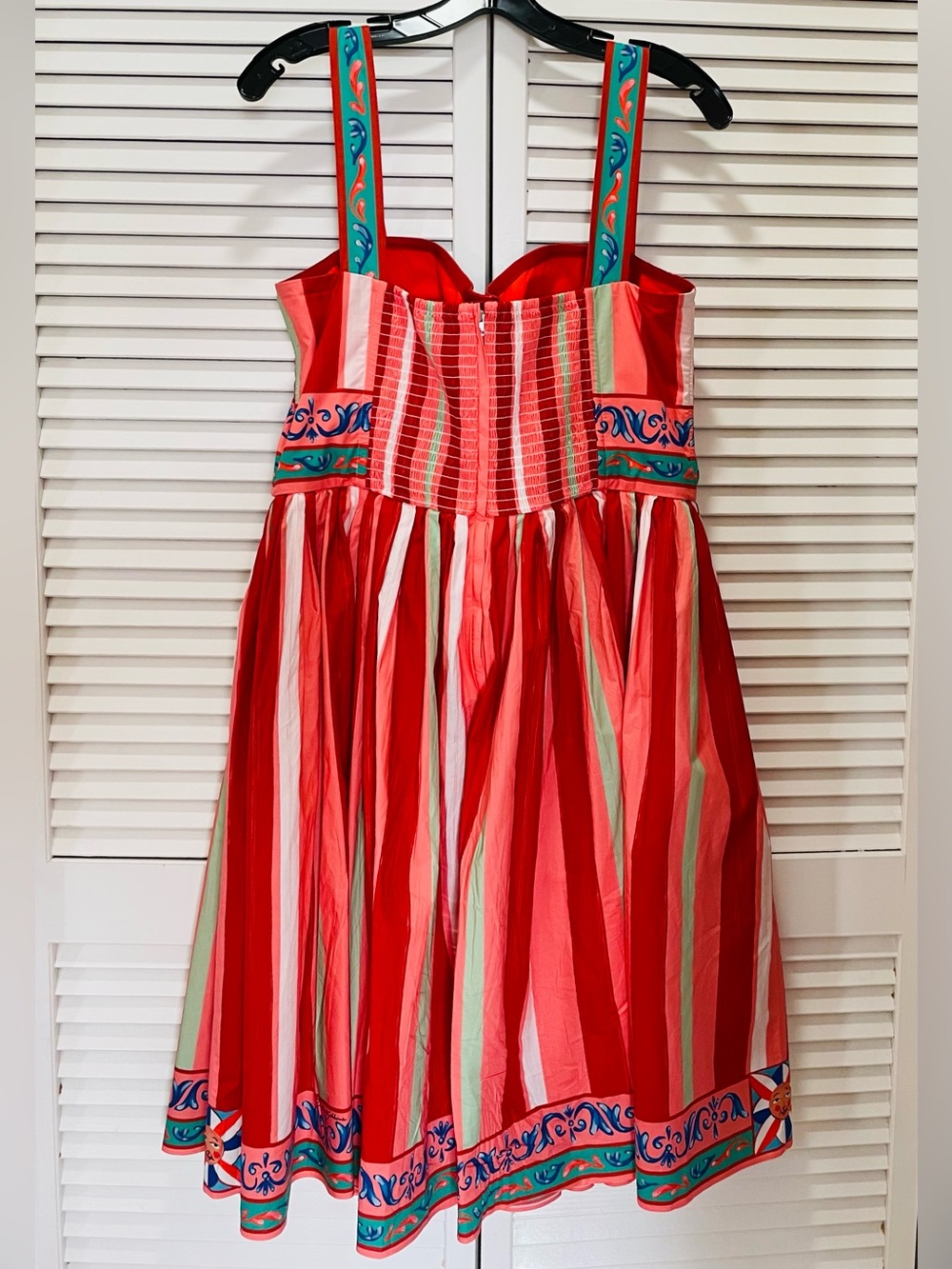 Dolce & Gabbana Striped Carretto Dress - Picture 8 of 12